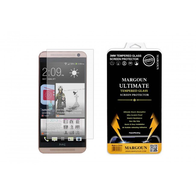 Margoun Tempered Glass Screen Protector for HTC One E9+