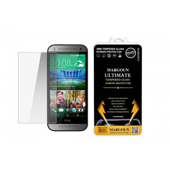 Margoun Tempered Glass Screen Protector for HTC One Mini2