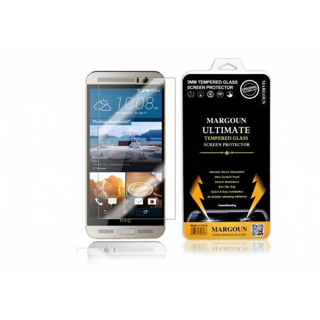 Margoun Tempered Glass Screen Protector for HTC One M9 Plus