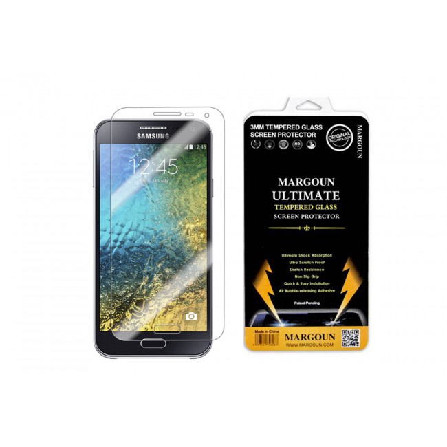 Margoun Tempered Glass Screen Protector for Samsung Galaxy E7