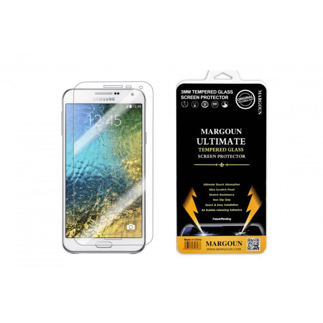 Margoun Tempered Glass Screen Protector for Samsung Galaxy E7 