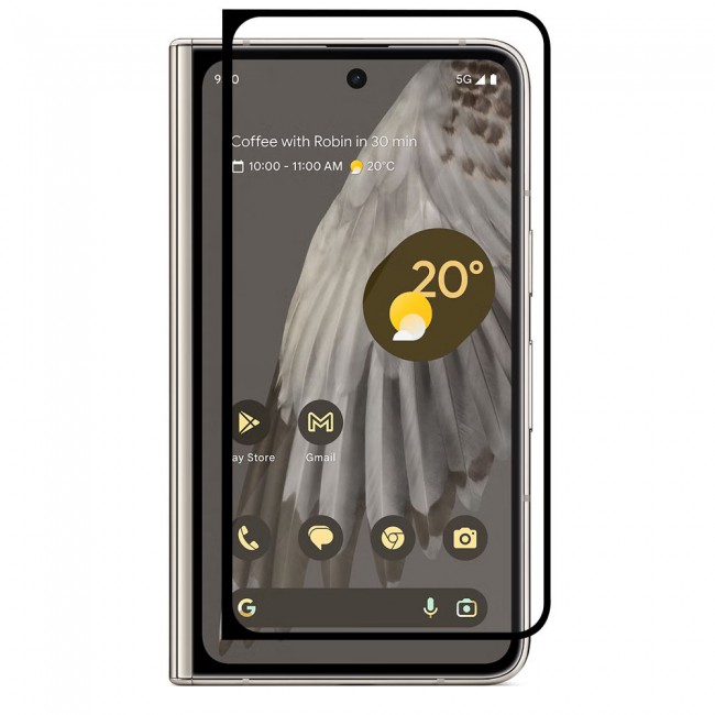 MARGOUN for Google Pixel Fold Mobile Phones Screen Protector 3D Tempered Glass Protective Film