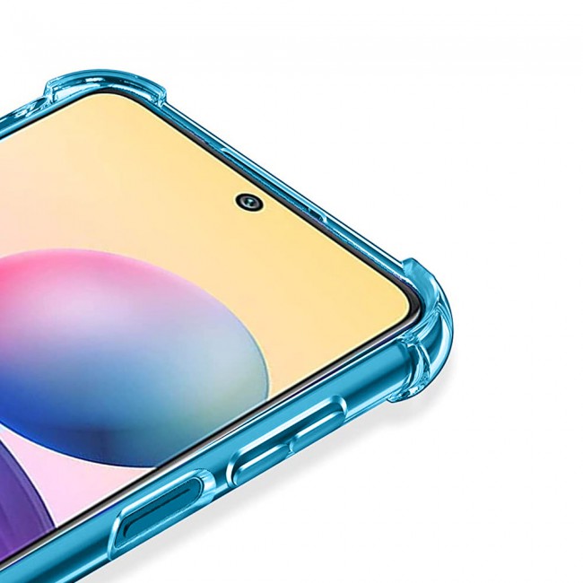 CATANES For Xiaomi Poco M3 Pro Case Cover Clear Protective TPU Four Corners Cover Transparent Soft Case