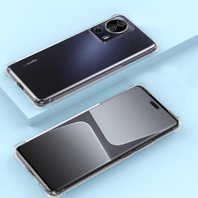 MARGOUN For Xiaomi Civi 2 Case Cover Clear Protective TPU Four Corners Cover Transparent Soft Case