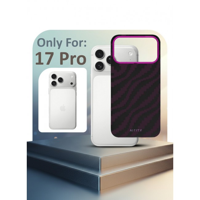 Bamboo Fiber Protective Case for iPhone 17 Pro – Ultra Durable, Lightweight &amp; Premium Design Purple