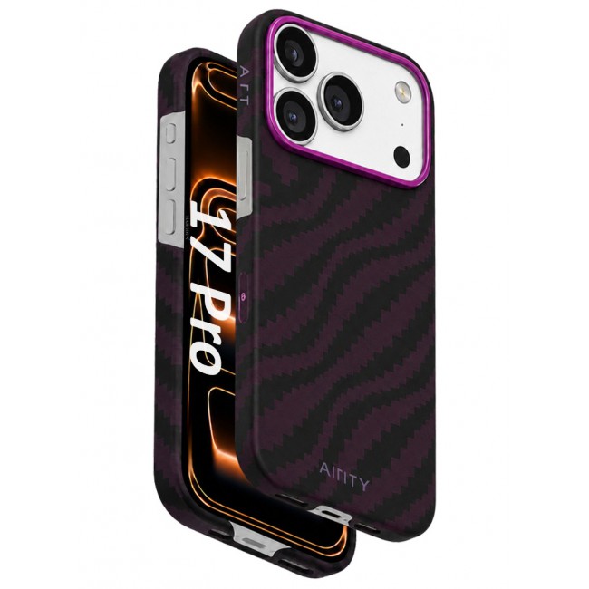 Bamboo Fiber Protective Case for iPhone 17 Pro – Ultra Durable, Lightweight &amp; Premium Design Purple