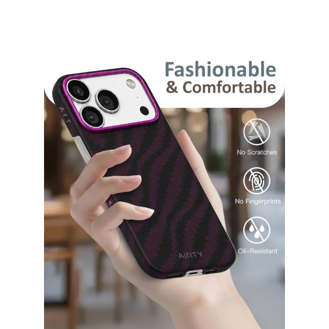Bamboo Fiber Protective Case for iPhone 17 Pro – Ultra Durable, Lightweight &amp; Premium Design Purple