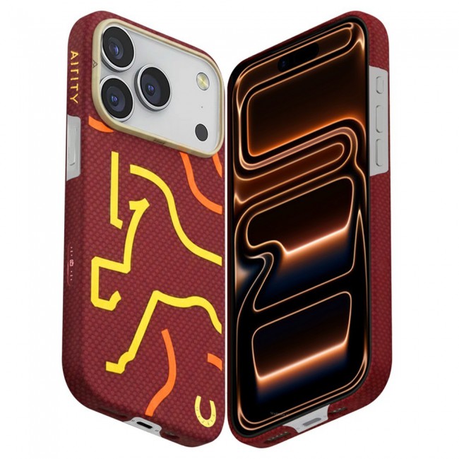 Horse Style Bamboo Protective Case for iPhone 17 Pro Magsafe – Ultra Durable, Lightweight &amp; Premium Design Maroon