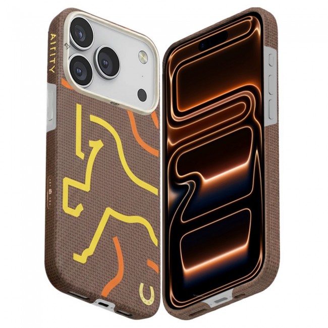 Horse Style Bamboo Protective Case for iPhone 17 Pro Max Magsafe – Ultra Durable, Lightweight &amp; Premium Design Brown