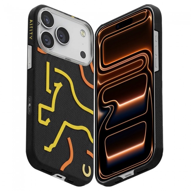 Horse Style Bamboo Protective Case for iPhone 17 Pro Magsafe – Ultra Durable, Lightweight &amp; Premium Design Full Black