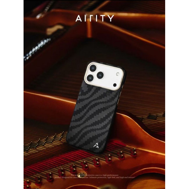 Bamboo Fiber Protective Case for iPhone 17 Pro Max – Ultra Durable, Lightweight &amp; Premium Design Black