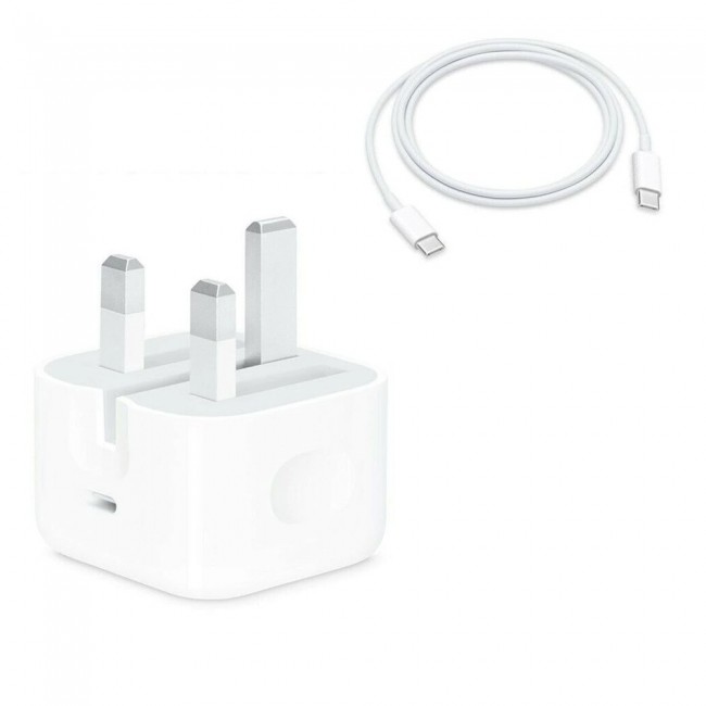 2-Pack Apple USB C Power Adapter and USB-C to USB-C Charge Cable 2m