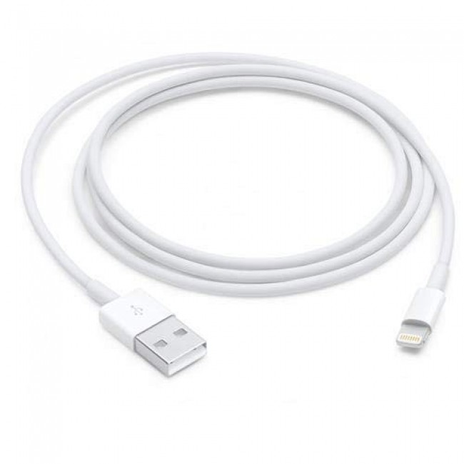 Margoun Lightning to USB Cable 1m – White with Tube Cable Organizer - Black , White , Blue , Purple