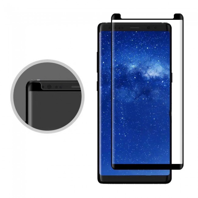 BESTSUIT UV Glue 6D Tempered Glass Screen Protector for Samsung Galaxy Note 8 (2-Year warranty)