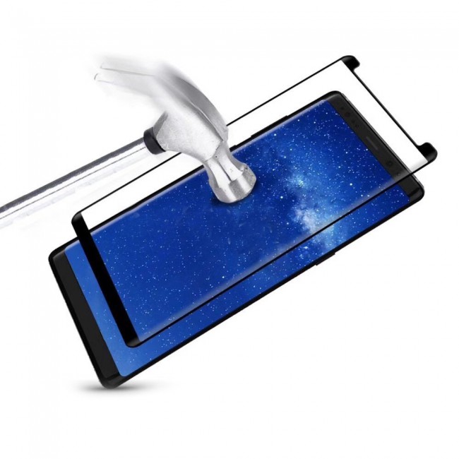 BESTSUIT UV Glue 6D Tempered Glass Screen Protector for Samsung Galaxy Note 8 (2-Year warranty)