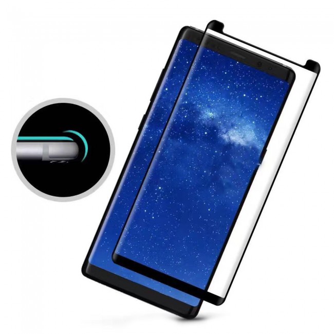 BESTSUIT UV Glue 6D Tempered Glass Screen Protector for Samsung Galaxy Note 8 (2-Year warranty)