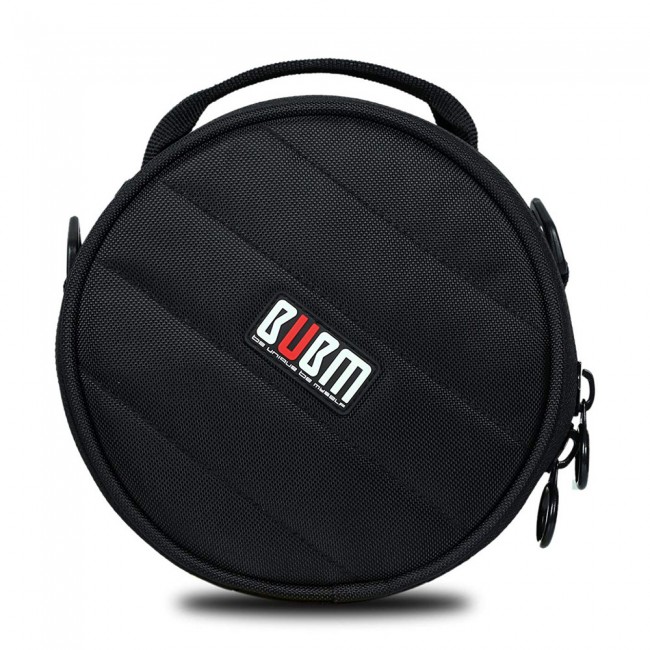 BUBM HB Headphone Storage Bag Travel Organizer - Black