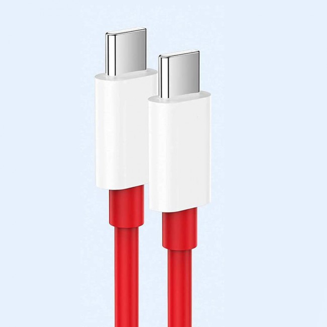 3 Pack Of OnePlus Fast Charge Type-C Cable Red