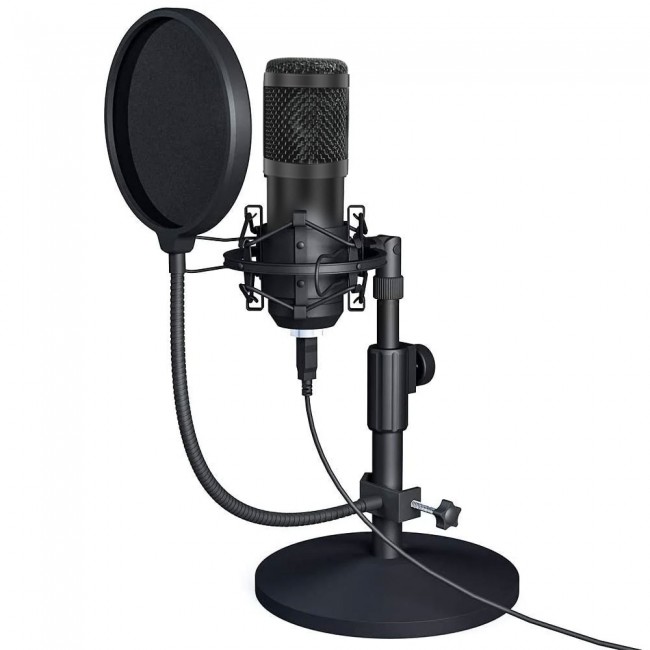 CATANES Condenser Podcast PC Microphone Kit with Filter