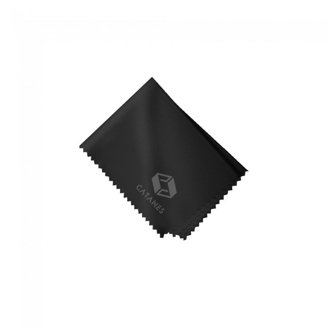 CATANES 24 Pack Of Microfiber Cleaning Cloth Premium Cloth for Glasses Lens Screens and More /Black