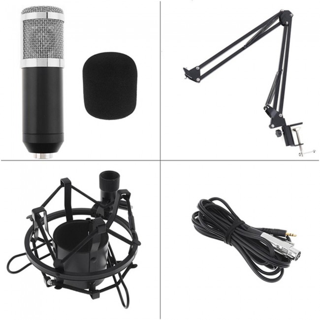 CATANES Professional Condenser Microphone Set Green