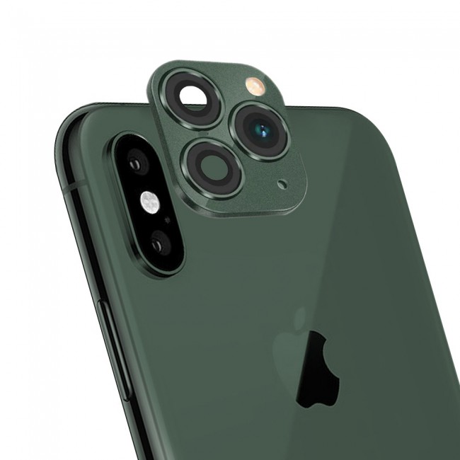 CATANES iPhone X XS Duplicate Camera Lens Camera Upgrade Protective Lens Change iPhone X XS to 11 Pro 11 Pro Max Green