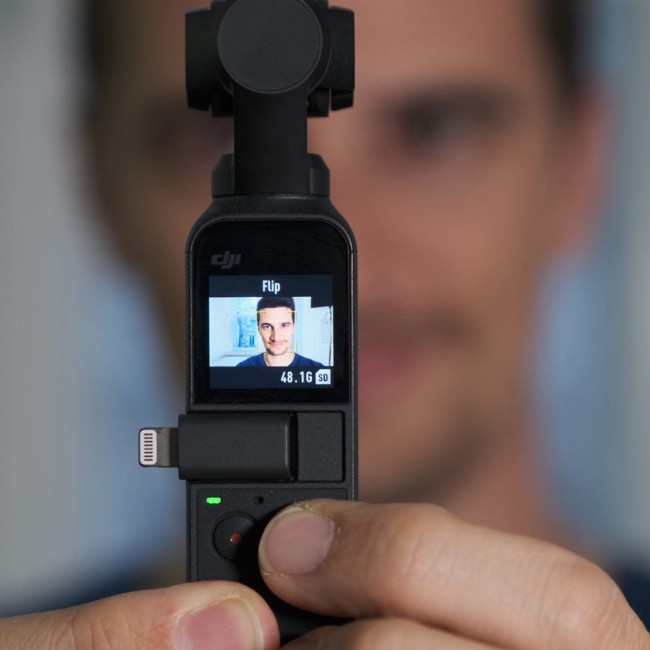 DJI Osmo Pocket 3-Axis 4K Handheld Camera - Black