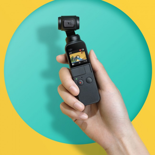 DJI Osmo Pocket 3-Axis 4K Handheld Camera - Black