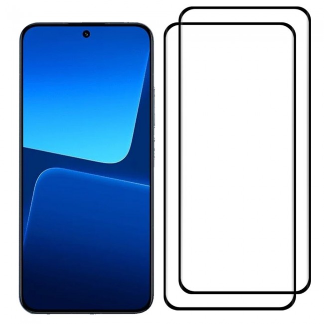 CATANES 2 Pack for Xiaomi Mi 13 Pro Screen Protector 3D Tempered Glass Protective Film Mobile PHones