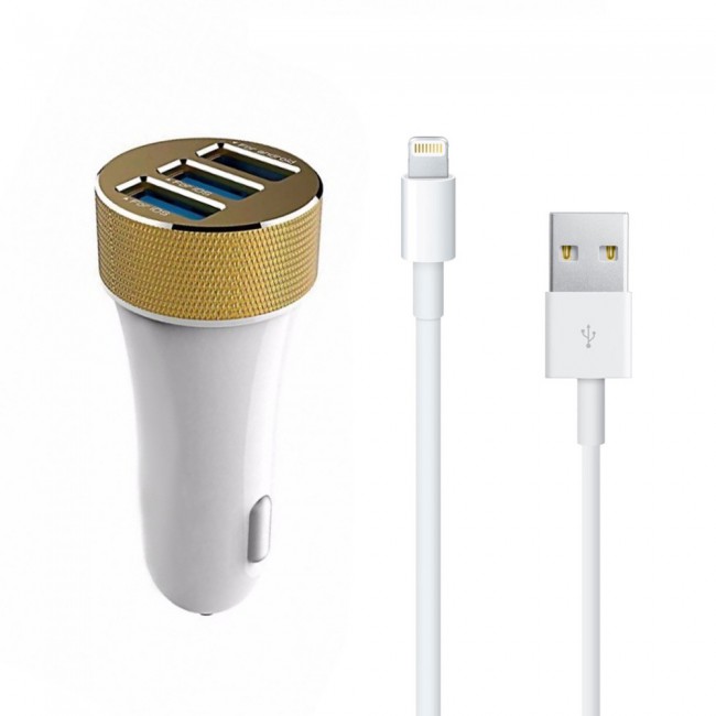 Eagle DL-C50 Universal USB Car Charger - White