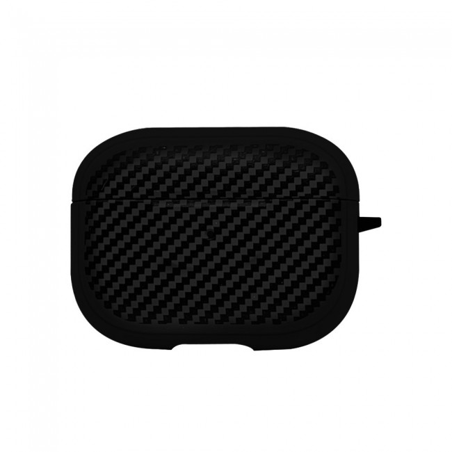 Eggshell Airpods Pro Silicone Case - Checkered Dark Grey