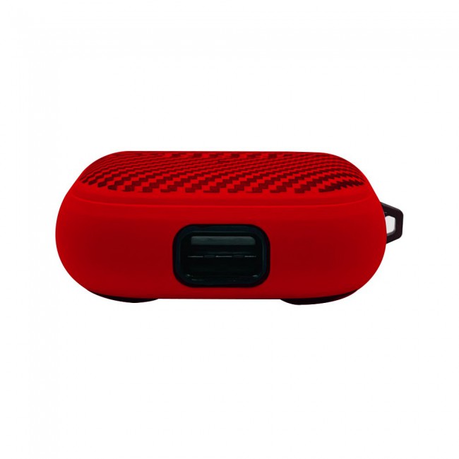 Eggshell Airpods Pro Silicone Case - Checkered Red