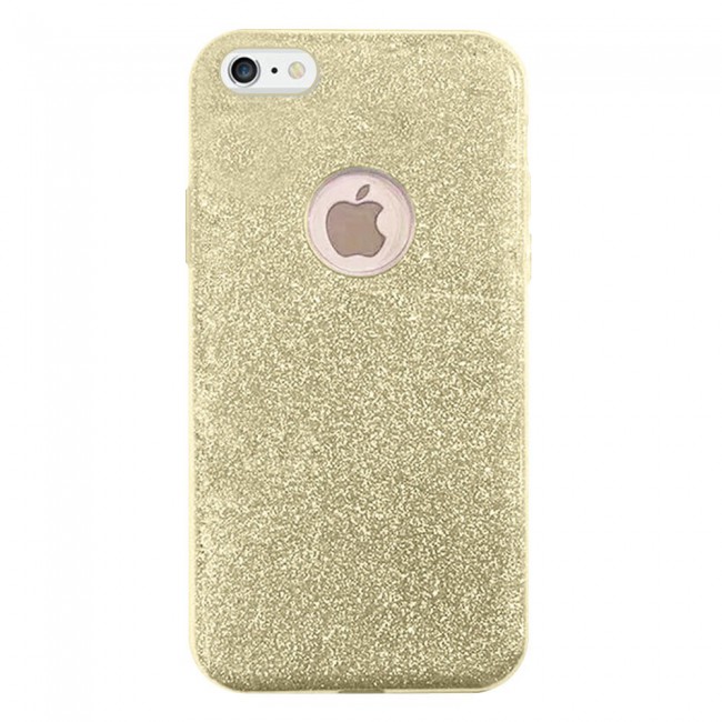 Apple iphone 6 and 6s Glitter Case Cover Eimo - Gold