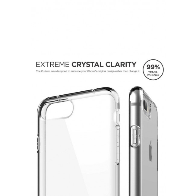 Elago Cushion Back Case for Apple iPhone 7 plus / 8 plus - Crystal Clear