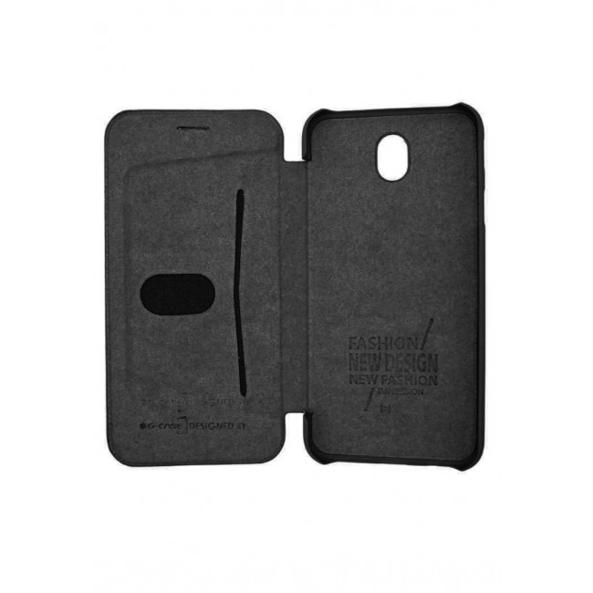 G-case Business Style Leather for Samsung Galaxy J5 Pro 2017 Folio Case Cover (RAM) - Black