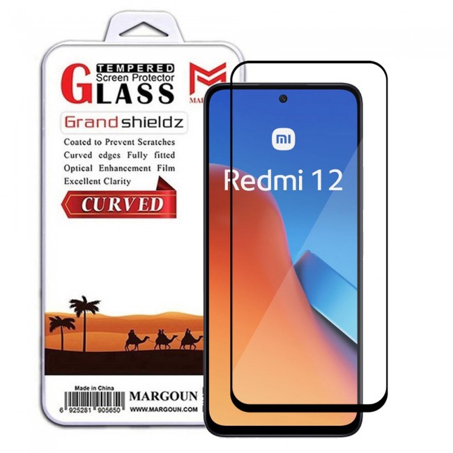 Full Tempered Glass Screen Protector for Xiaomi Redmi 12