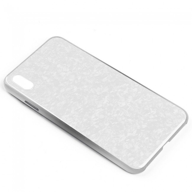 Leisurto 360 All-round Protective Shell Case for Apple iPhone XS Max - White - SHD