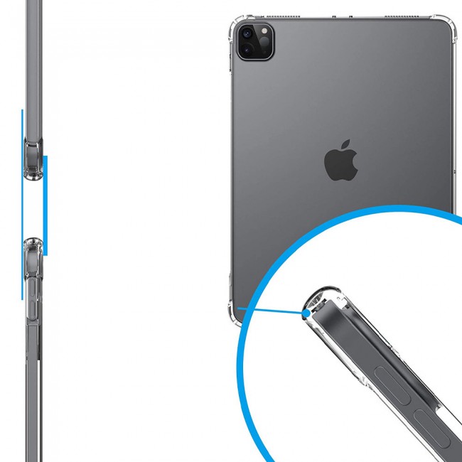 Apple iPad Pro 12.9 5th Gen 2021 Gorilla Case Cover - Clear