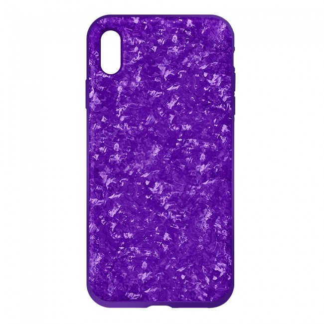 Leisurto 360 All-round Protective Shell Case for Apple iPhone X - Purple - SHD