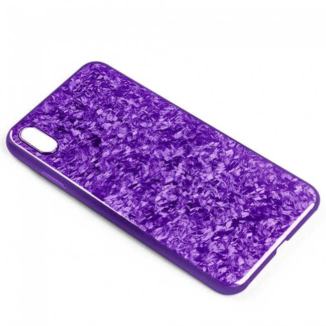 Leisurto 360 All-round Protective Shell Case for Apple iPhone X - Purple - SHD