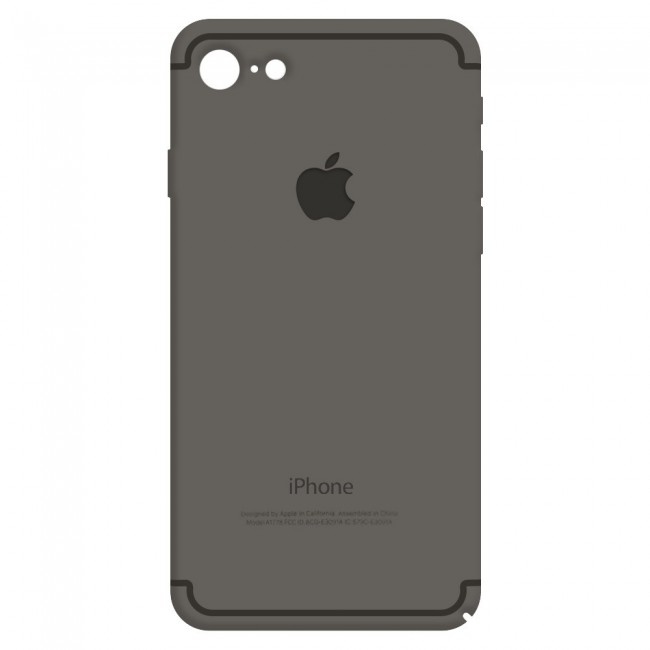 2Pack Hicool Grey Hard Cover and Clear Screen Protector for iPhone 7 and 8