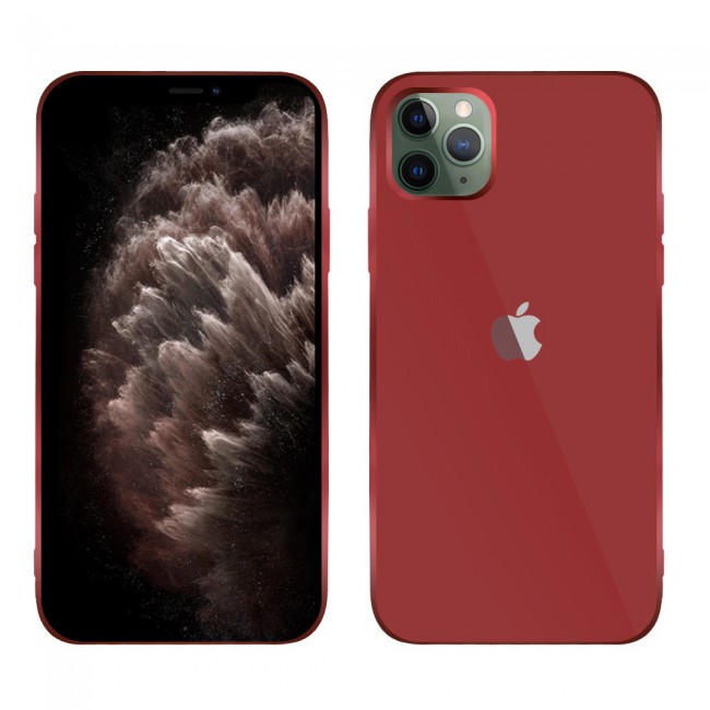 Hicool Hard Cover for iPhone 11 Pro - Red
