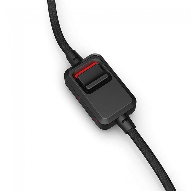 HP OMEN by Wired Gaming Headset 800 for PCs and other devices that support 3.5mm audio output - Black/Red