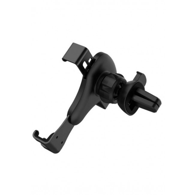 Hoco CA29 Sage Road Series Air Outlet Gravity Car Phone Holder - Black