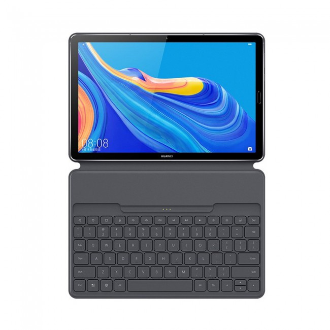 Huawei Smart Magnetic Keyboard Folio Leather Case for Huawei Mediapad M6 10.8 inch – Black