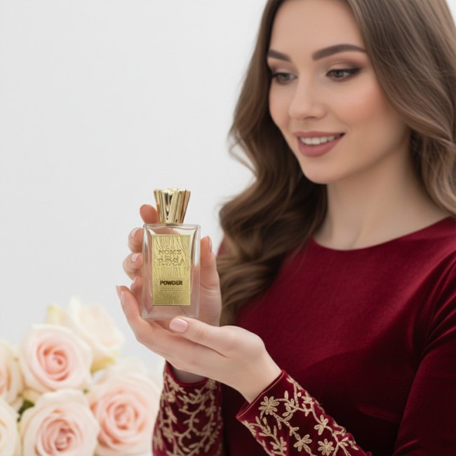 Il Nome Della Rosa POWDER – Musky Floral Powdery Parfum with Woody Notes, 100ml