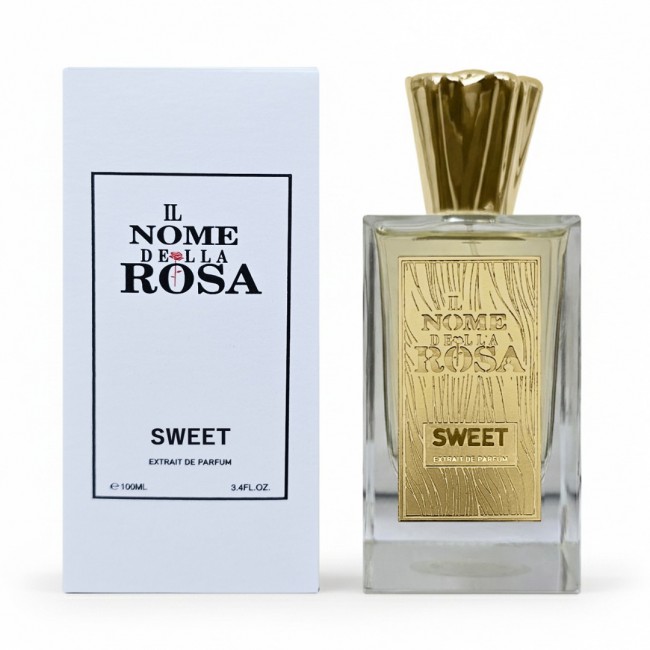Il Nome Della Rosa SWEET – Warm Sweet Floral Parfum with Amber and Spices, 100ml