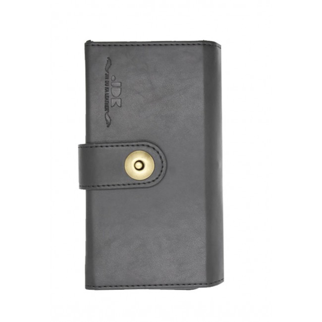 Margoun JDK Wallet Case for Apple iPhone X Flip Cover (RAM) - Black