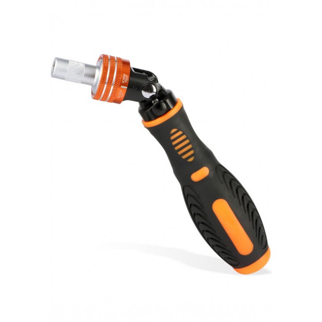JAKEMY JM-6102 Universal Ratchet Screwdriver Bit Tool Set for PC Computer Mobile Repair
