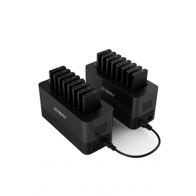 Joway Universal 10000mAh Power Bank 8-Port Charging station in Black JC28